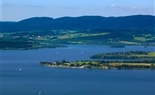 FRYMBURK - Frymburk - Pohled na přehradu Lipno