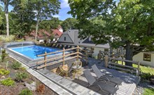 RELAX PENSION SCHÖNWALD - Budišov nad Budišovkou - Podlesí - venkovní bazén se sluneční terasou