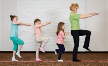 EUROPA FIT - Hévíz - Pohled na cvičící děti