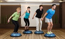 EUROPA FIT - Hévíz - Pohled na cvičící návštěvníky