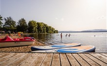 LIPNO - Černá v Pošumaví - Bližná - Radslav - Komerční pláž Windy Point (2 km od hotelu)