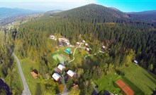 VELIKONOČNÍ POBYT - Horský hotel Lorkova vila - Čeladná - letecký pohled na areál