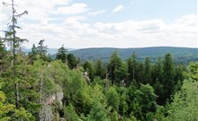 OREA RESORT DEVĚT SKAL VYSOČINA - Milovy - výhled na Žďárské vrchy