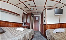 Hotelová loď FLORENTINA BOAT - Litoměřice - kajuta KOMFORT