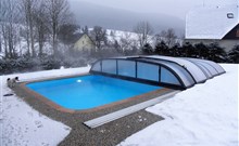 Hotel PARK a Penzion PARMA - Ostružná - venkovní bazén