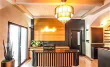 BURČÁKFEST ZNOJMO 2025 - Hotel MARIEL - Pohled na recepci hotelu Mariel.