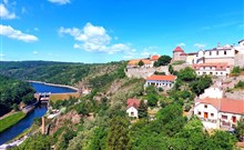 BURČÁKFEST ZNOJMO 2025 - Hotel MARIEL - Pohled na Znojmo z dálky.
