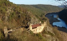 BEROUNKA - Liblín na Berounce - zřícenina hradu Krašov