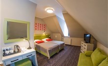 NAT*** - Krynica Zdrój - Pohled na podkrovní pokoj hotelu