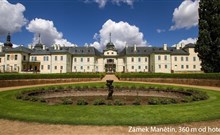 MANĚTÍN - Manětín - Pohled na zámek Manětín