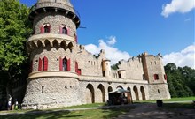 ANTON FLORIAN - Valtice - Pohled na Janův hrad