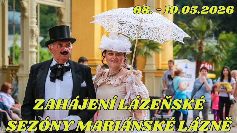 ZAHÁJENÍ LÁZEŇSKÉ SEZÓNY MARIÁNSKÉ LÁZNĚ 2026 - SPA HOTEL DĚVÍN