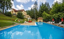 EXCELSIOR - Horní Lomná - Exteriér hotelu s bazénem