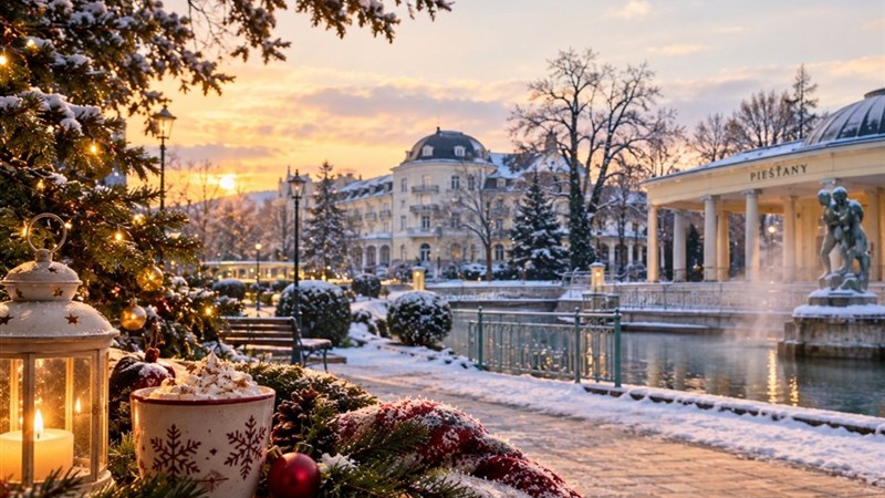 VÁNOCE V PIEŠŤANECH - Hotel MÁJ - Piešťany