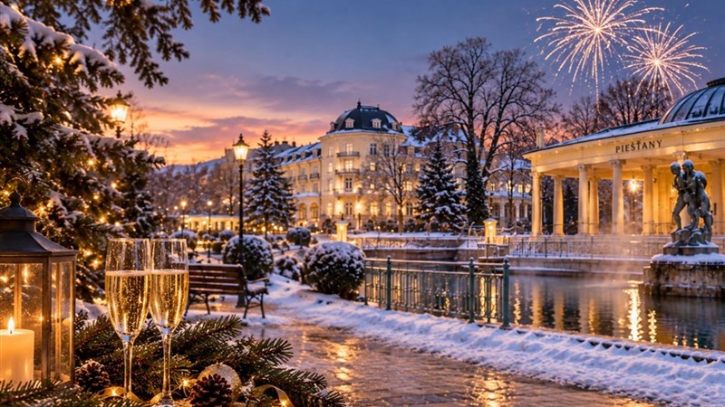 SILVESTR V PIEŠŤANECH - Hotel MÁJ - Piešťany