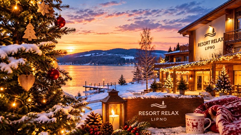 VÁNOCE NA LIPNĚ V RESORT RELAX - Dolní Vltavice