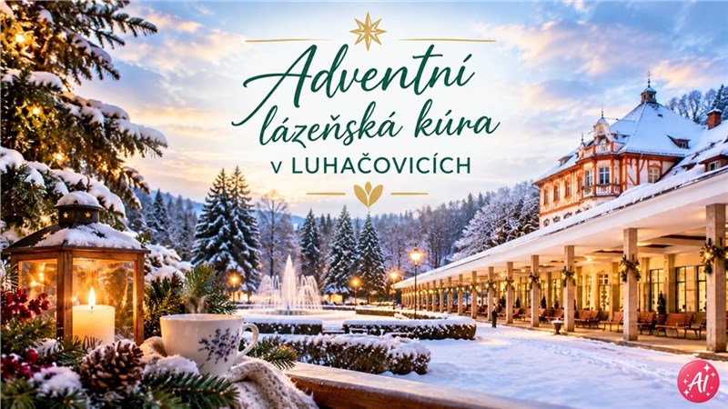 ADVENTNÍ LÁZEŇSKÁ KÚRA, hotel RIVIERA - Luhačovice