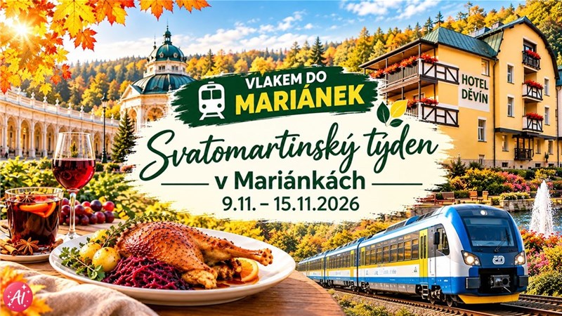 SVATOMARTINSKÝ TÝDEN, SPA HOTEL DĚVÍN  - Mariánské Lázně