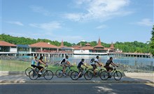 EUROPA FIT - Hévíz - Pohled na cyklisty