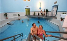 ELIŠKA - Velké Losiny - vnitřní termální bazén v hotelu Eliška
