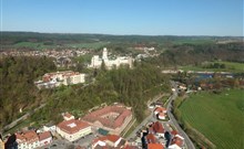 PODHRAD - Hluboká nad Vltavou - letecký pohled