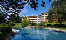 FRYMBURK - Frymburk - Pohled přes jezero na hotel Frymburk.