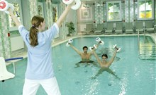 BUTTERFLY - Mariánské Lázně - hotelový bazén - cvičení