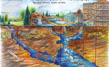 RAJECKÉ TEPLICE - Rajecké Teplice - Malovaná mapa