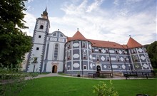 BREZA**** - Terme Olimia - Pohled na chrám Olimje